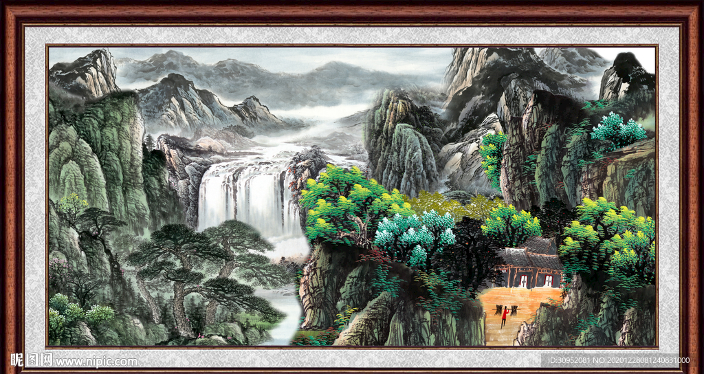 国画山水