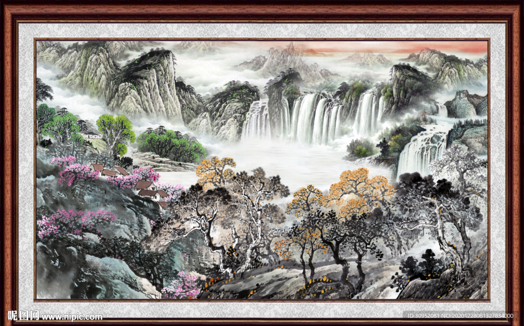 国画山水
