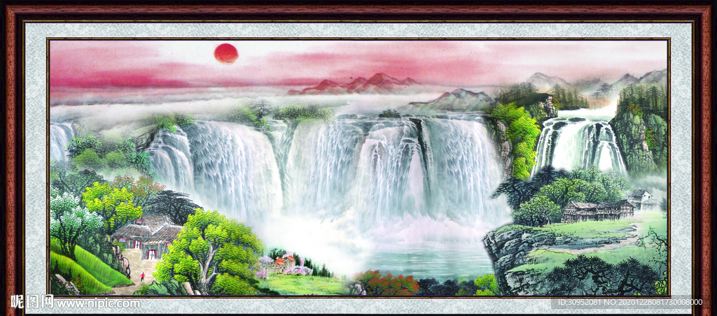 国画山水