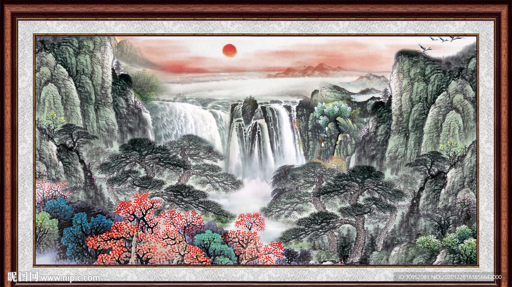 国画山水