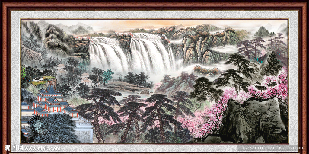 国画山水