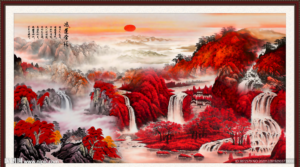 鸿运当头国画鸿运当头