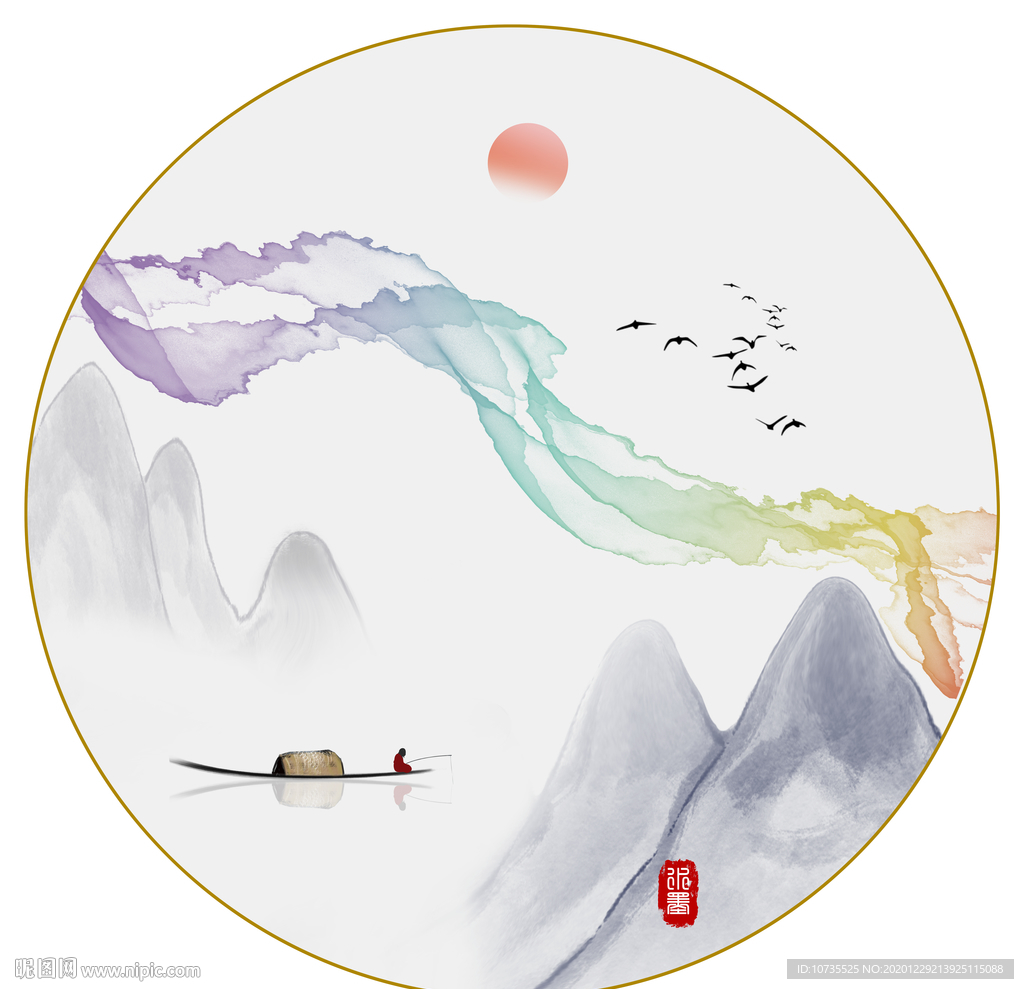 中国风水墨意境