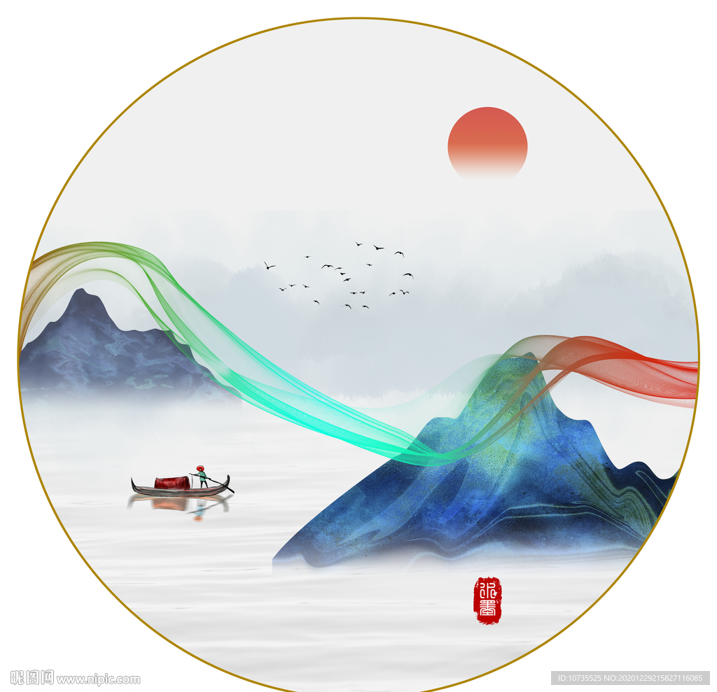 中国风水墨意境
