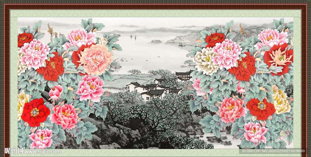 牡丹花开富贵