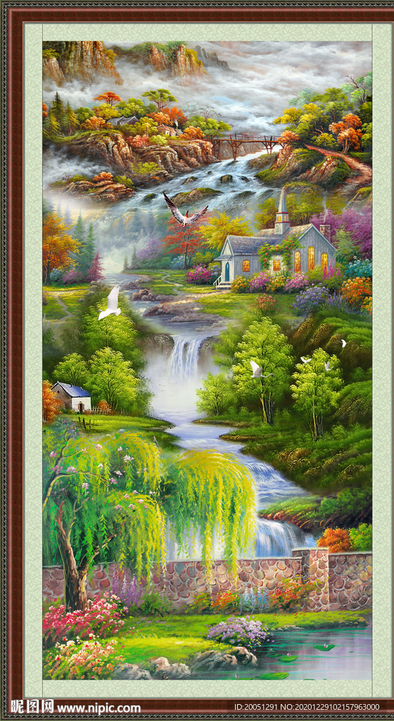 油画风景