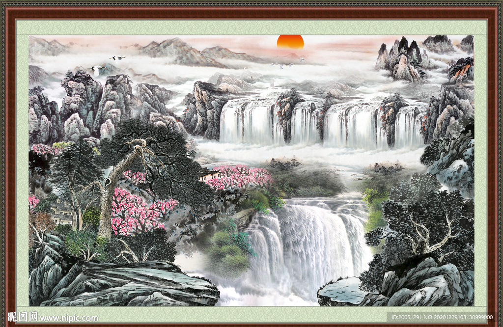 国画山水