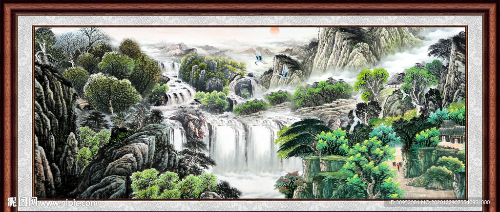 国画山水