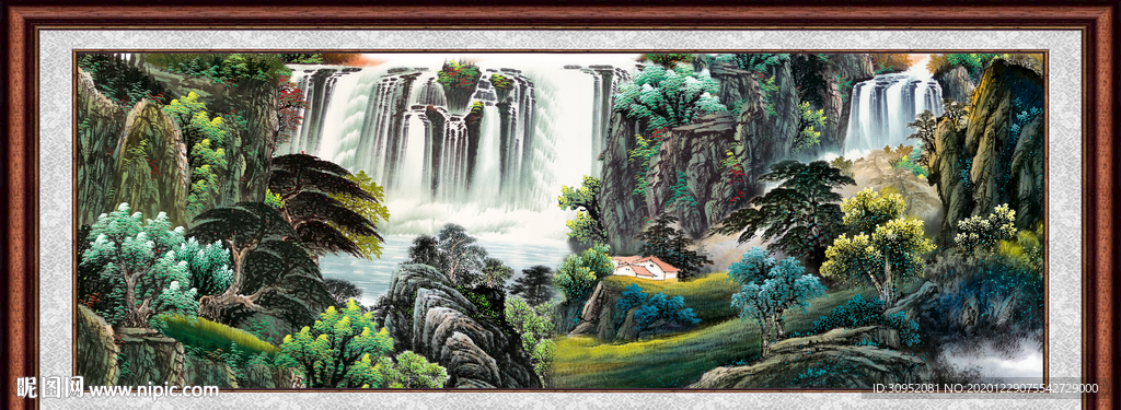 国画山水
