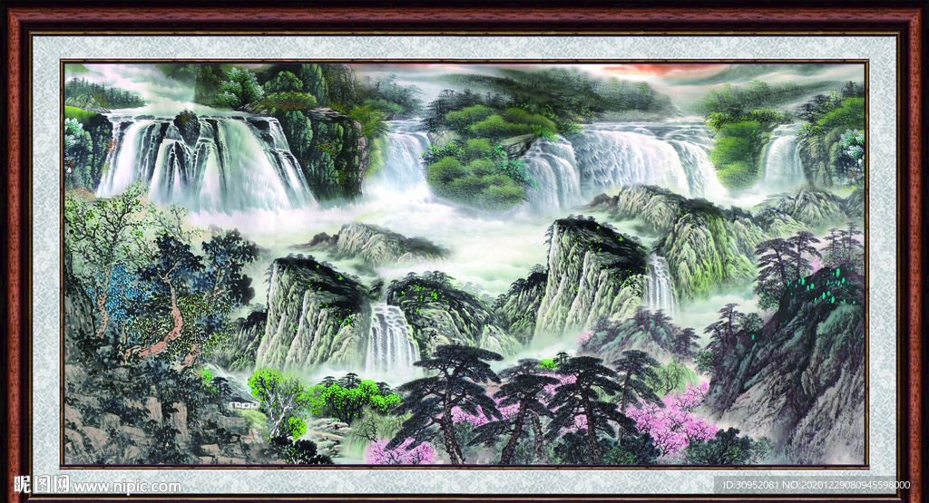 国画山水