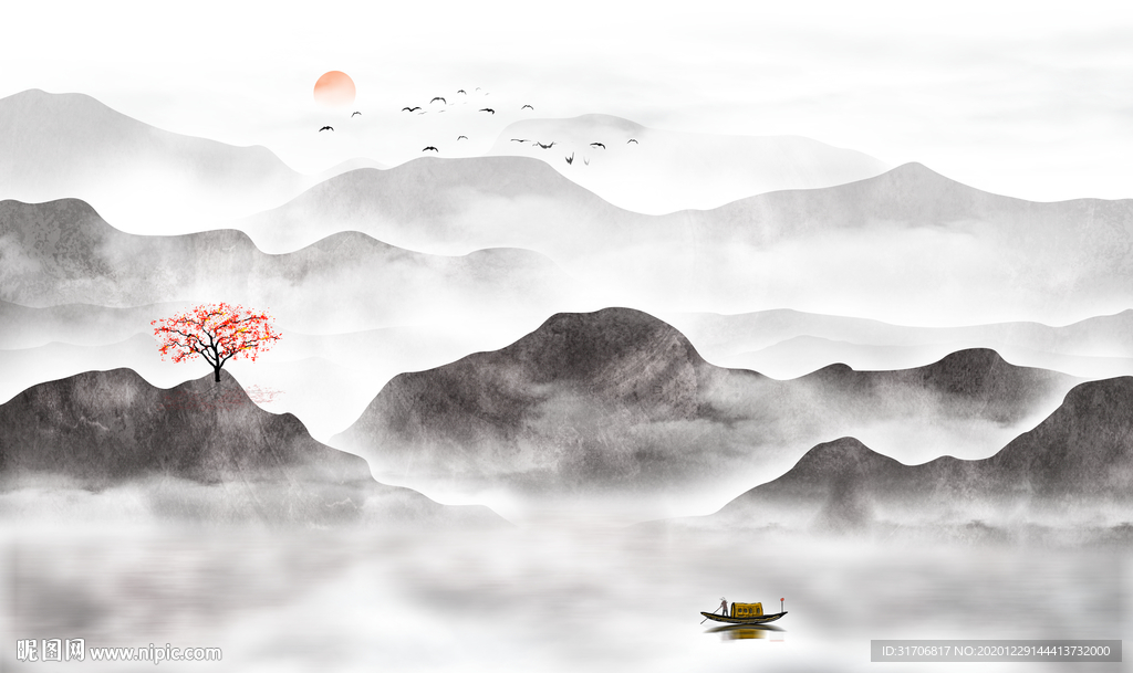 山水画