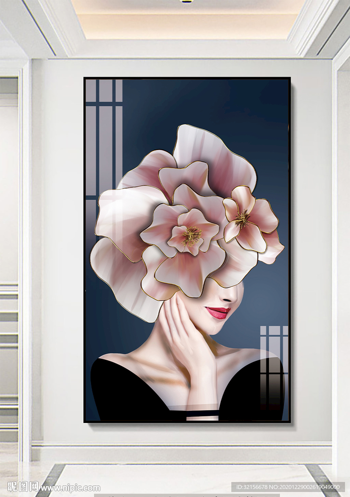 美女装饰画