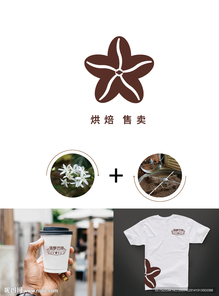 咖啡加工厂标志