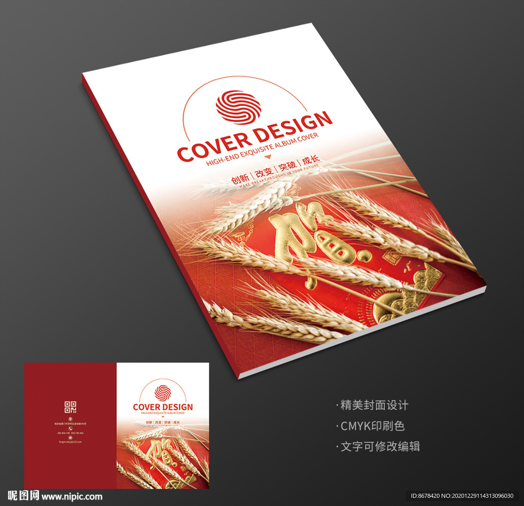 吉祥中国年春节新年2021画册