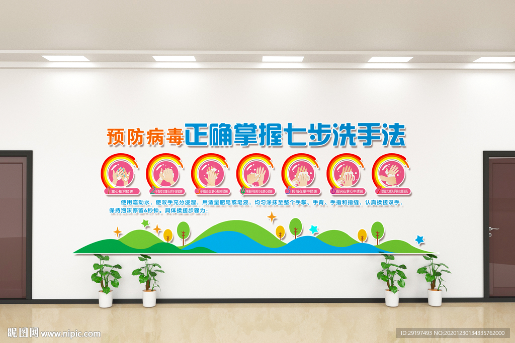 七步洗手法