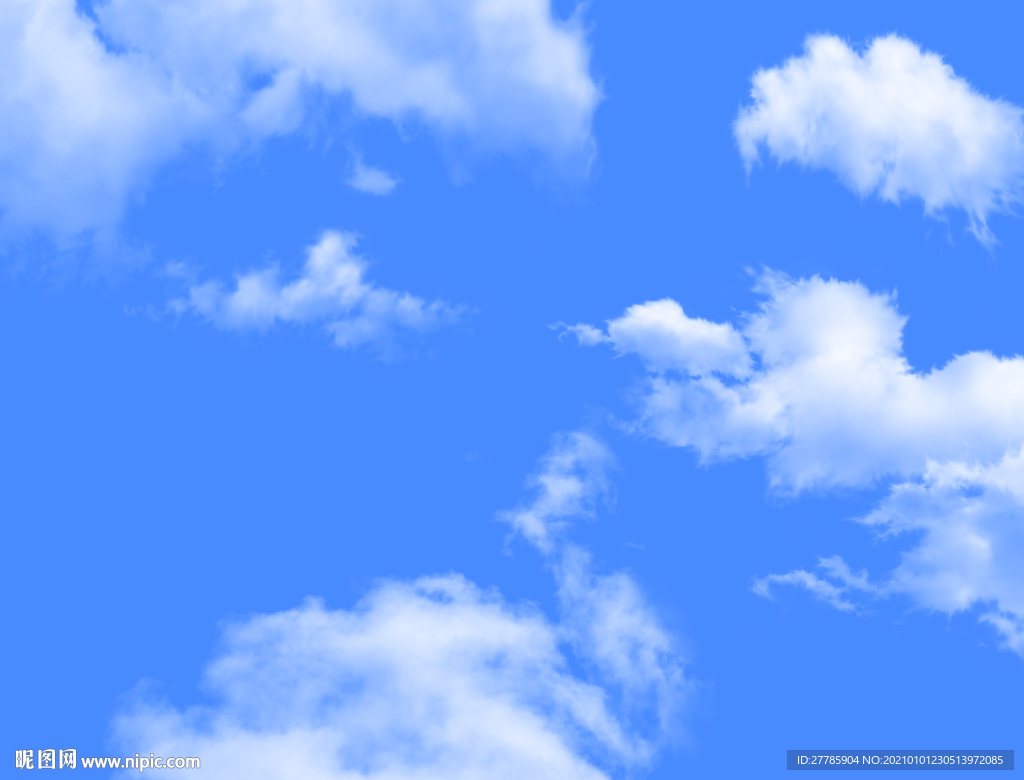 蓝天白云