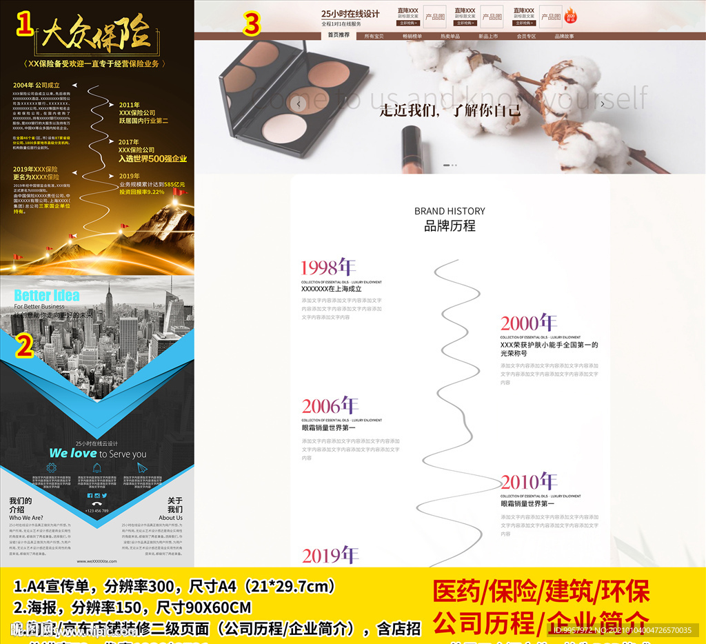 医药保险公司历程海报详情