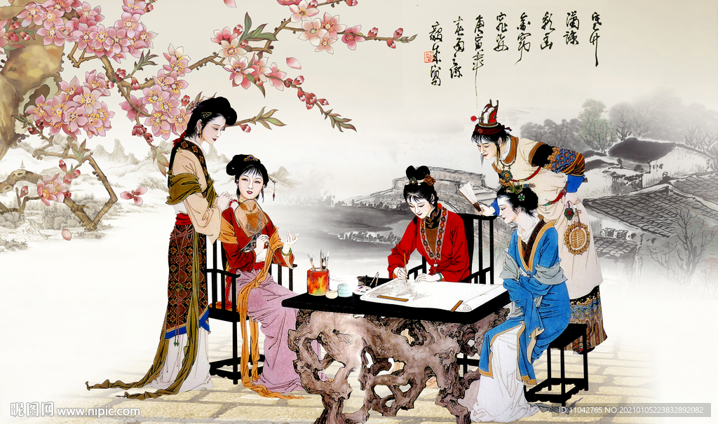 仕女图