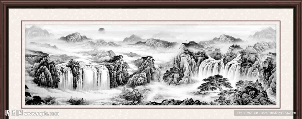 国画水墨画