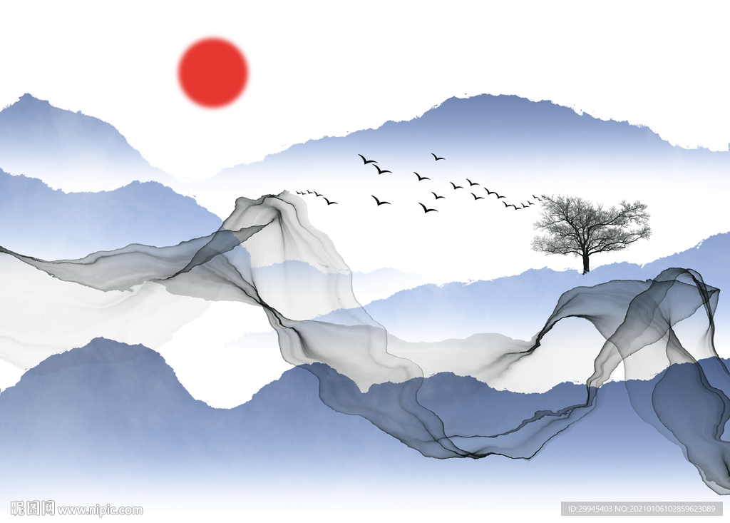 水墨画