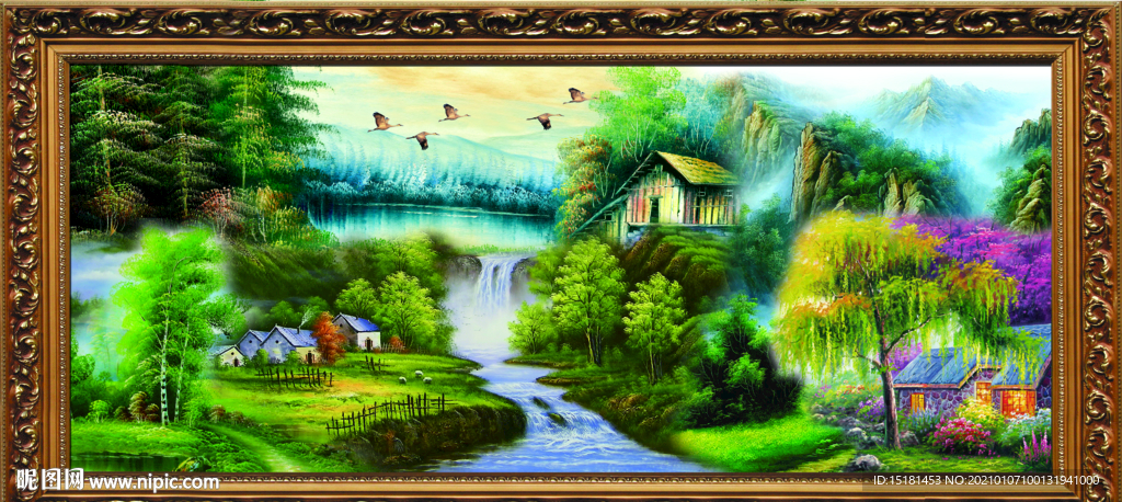 风景油画