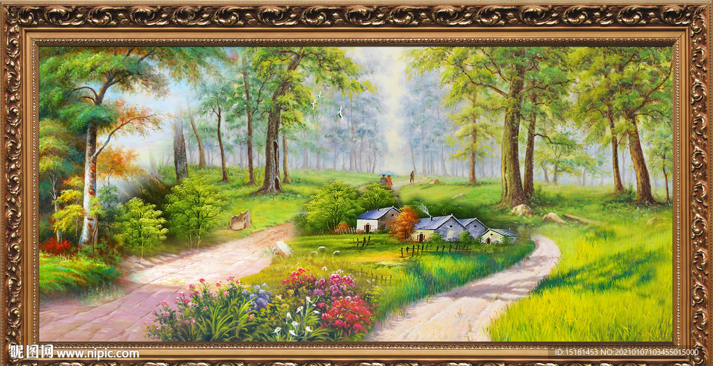 风景油画