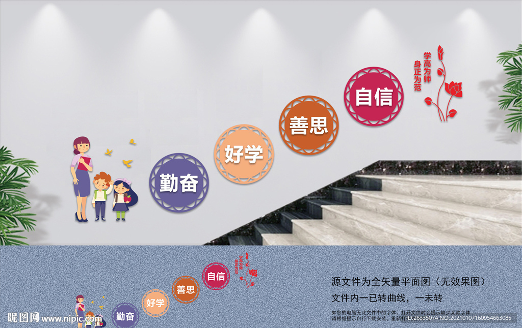 学校楼梯文化