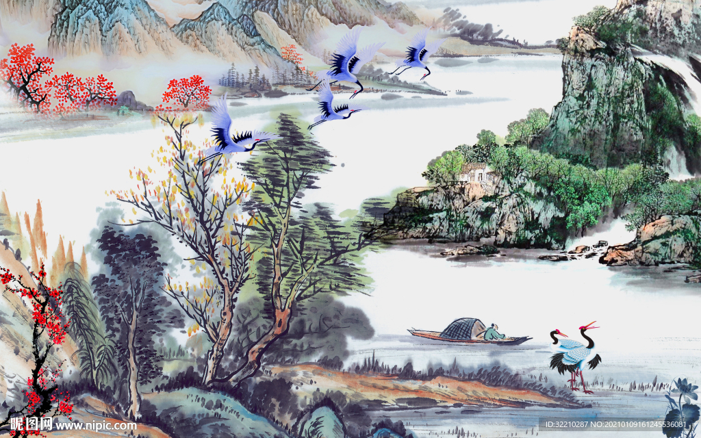 山水画国画