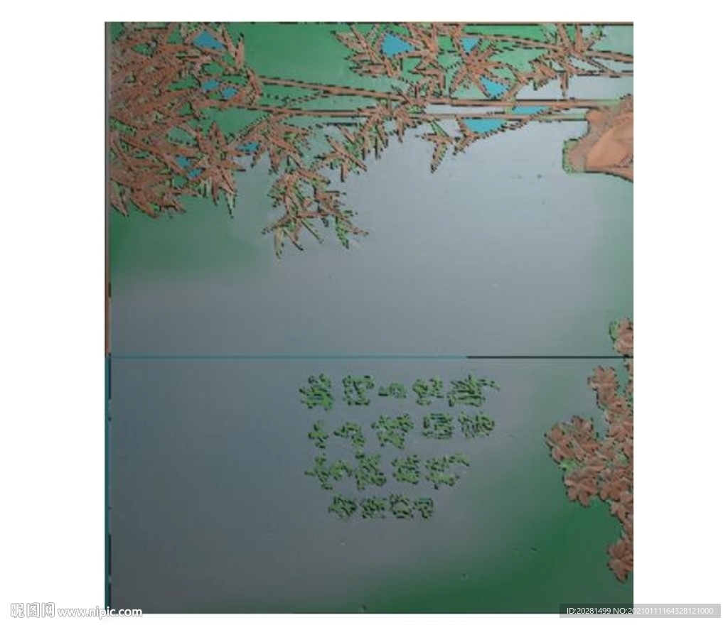竹子精雕图