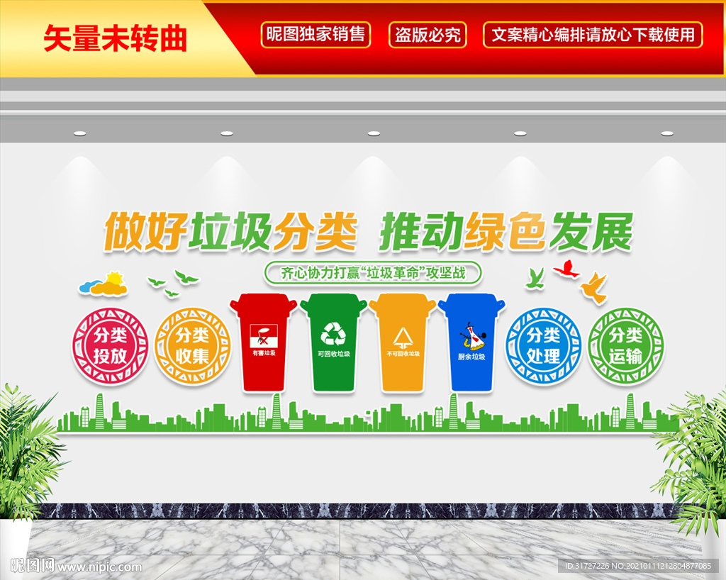 垃圾分类文化墙