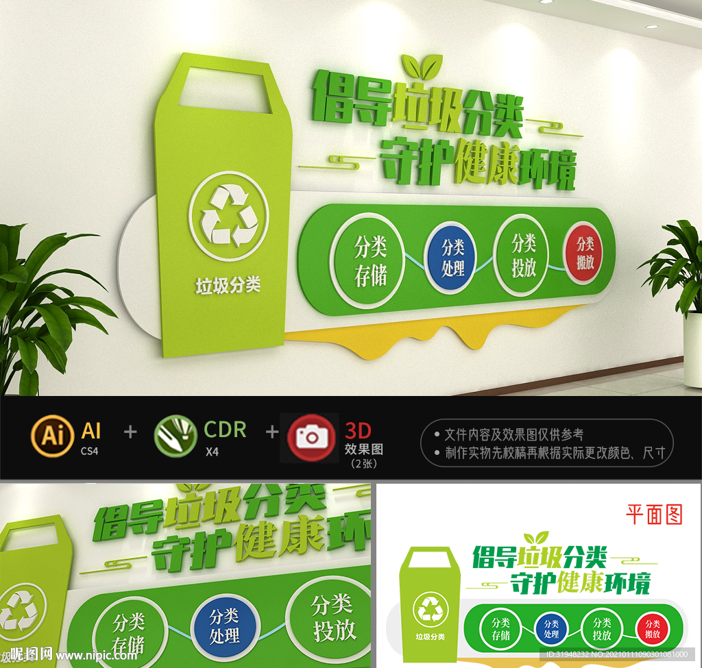 垃圾分类文化墙