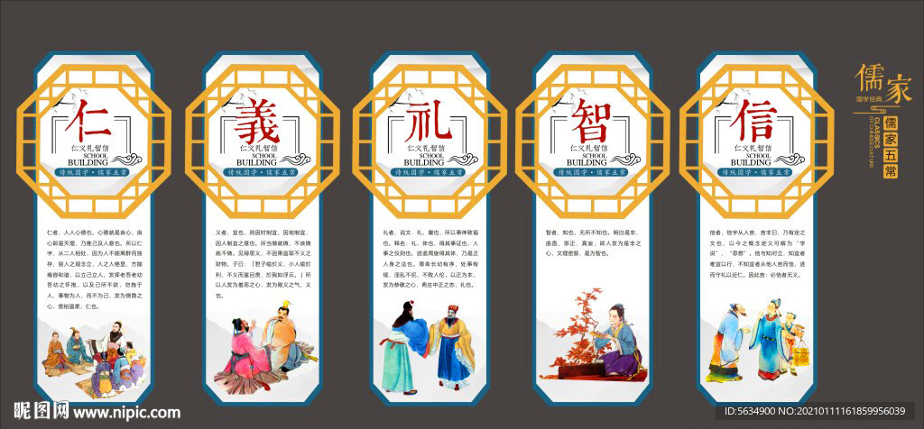 仁义礼智信
