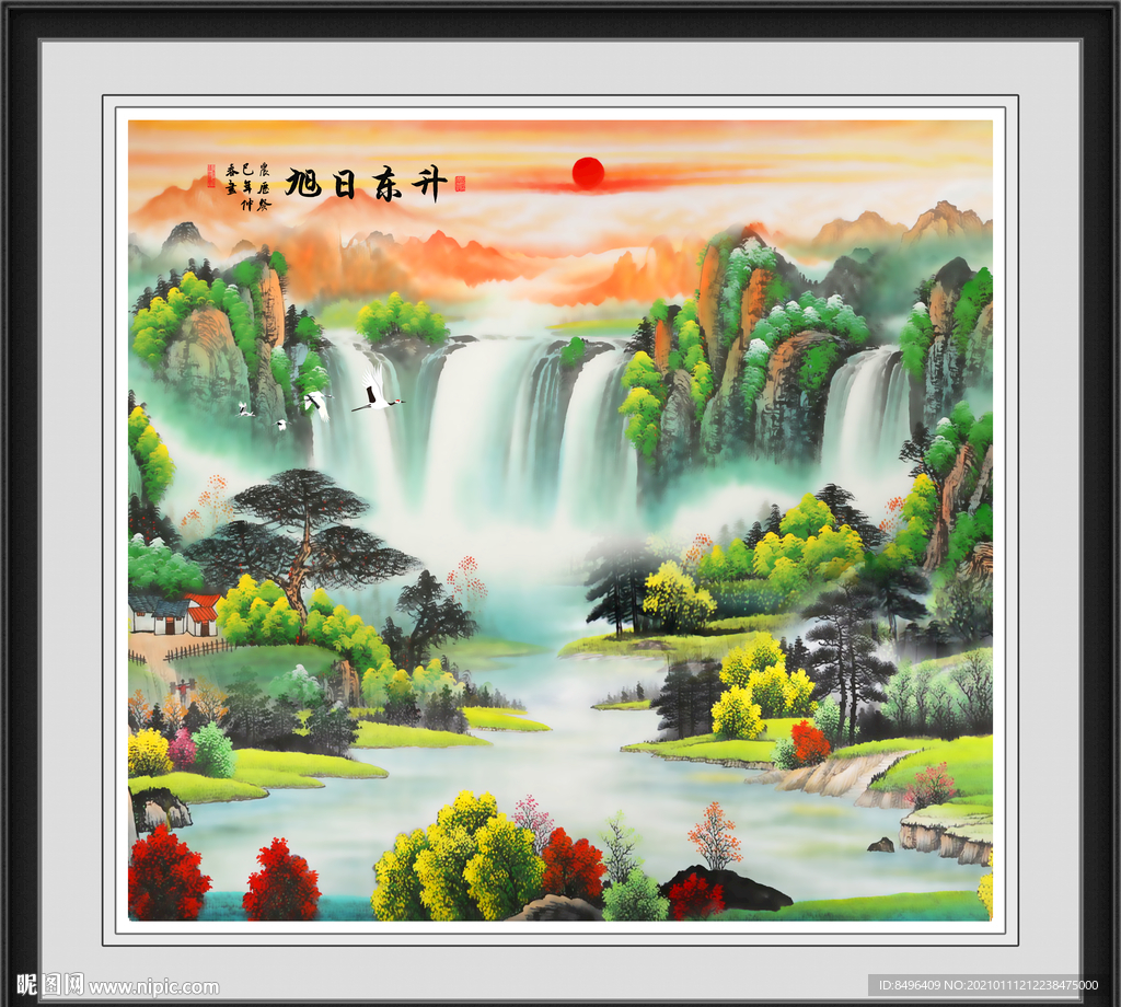 旭日东升