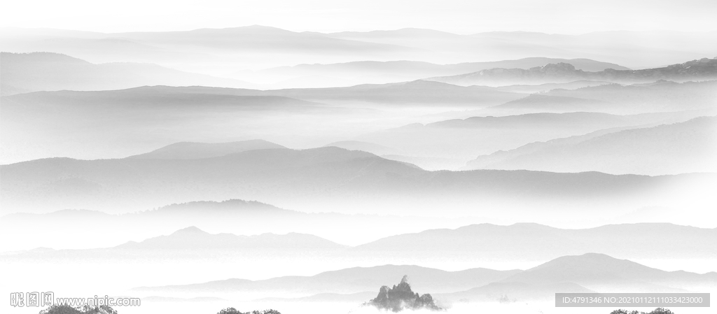 水墨山水