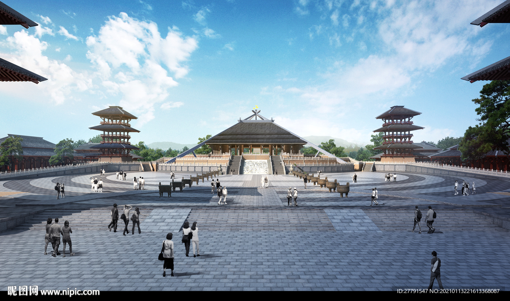 古建设计效果图