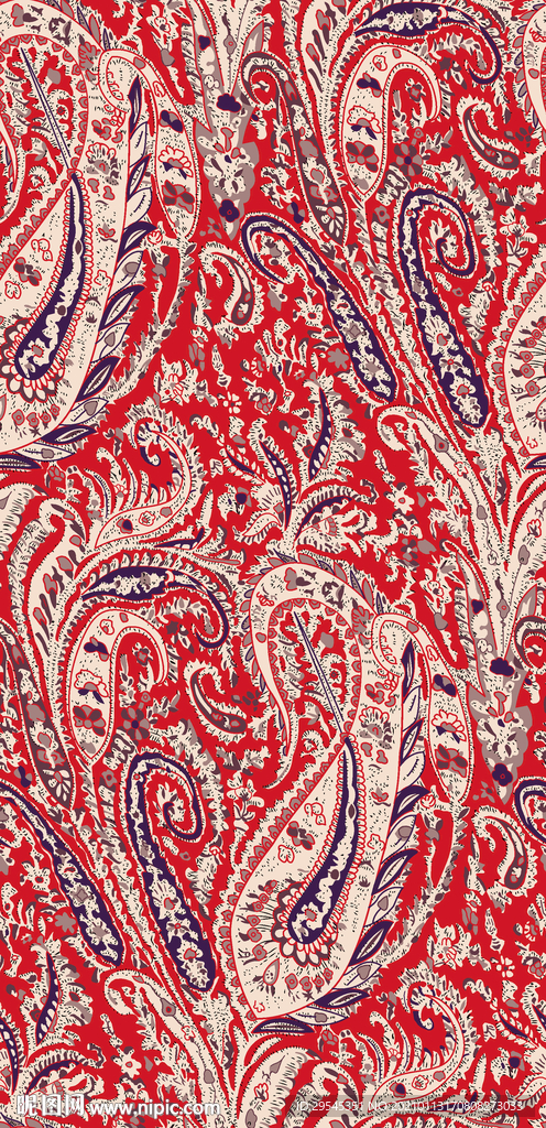 腰果花   佩斯利