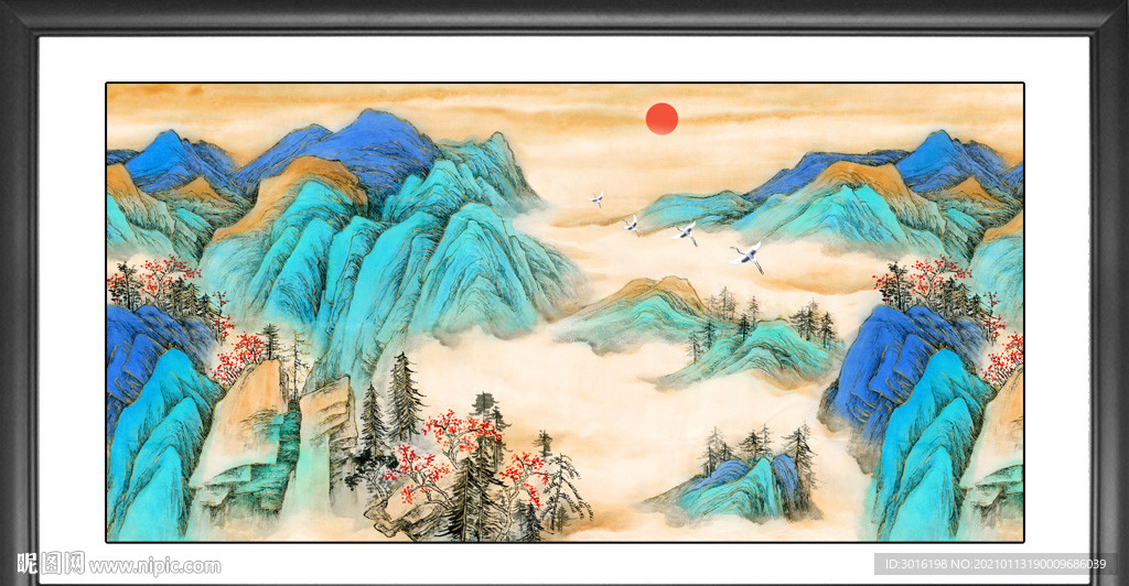 山水画