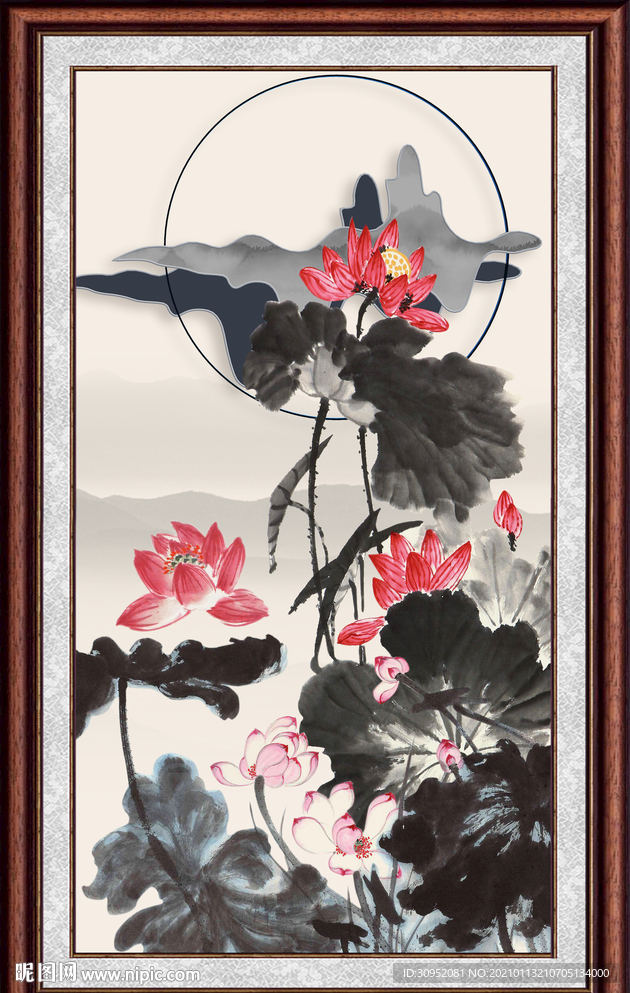 荷花图