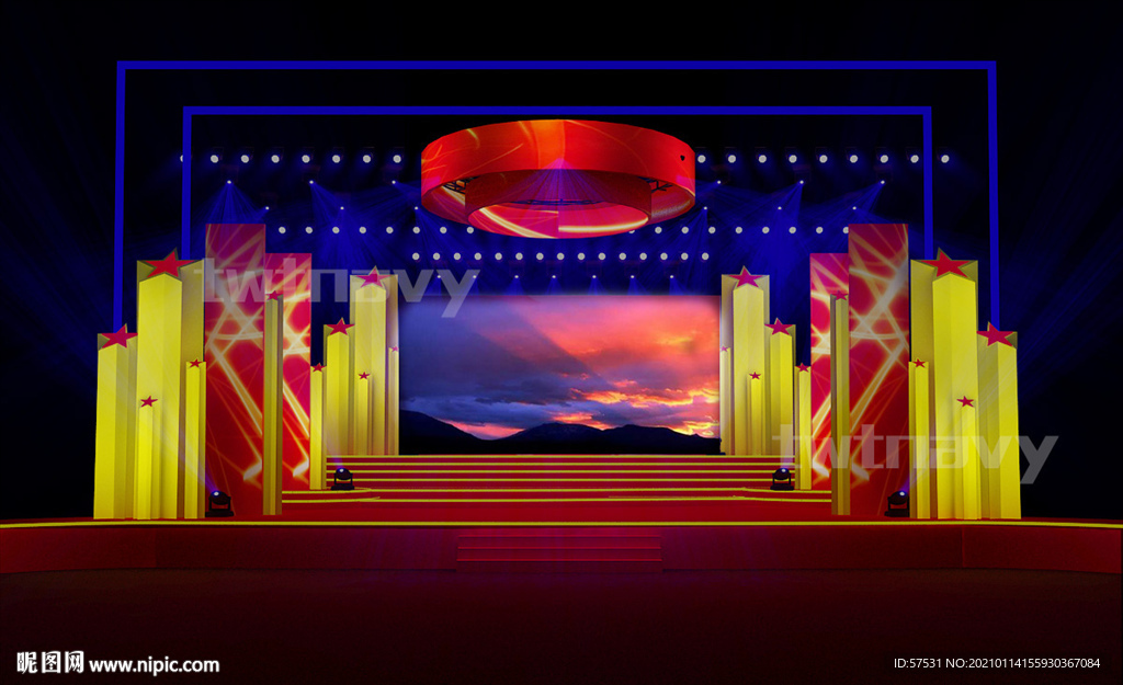舞台效果图