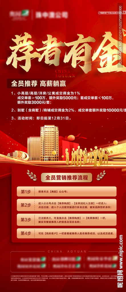 全民经纪人重礼微信海报