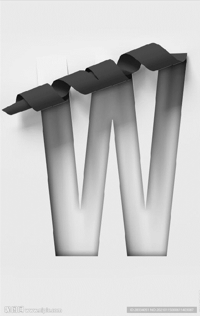 现代简欧立体字母玄关装饰画