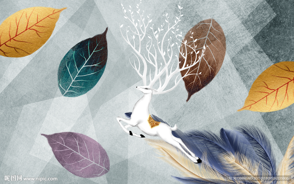 高清 时尚新装饰画 TIF分层