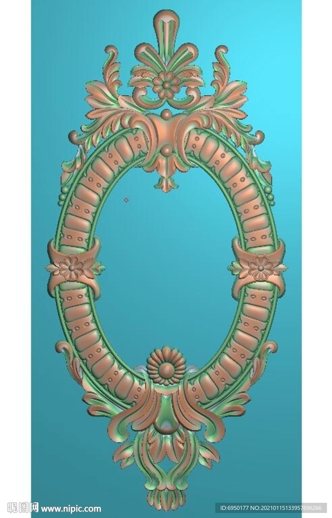 欧式洋花木门贴花镜框精雕图浮雕