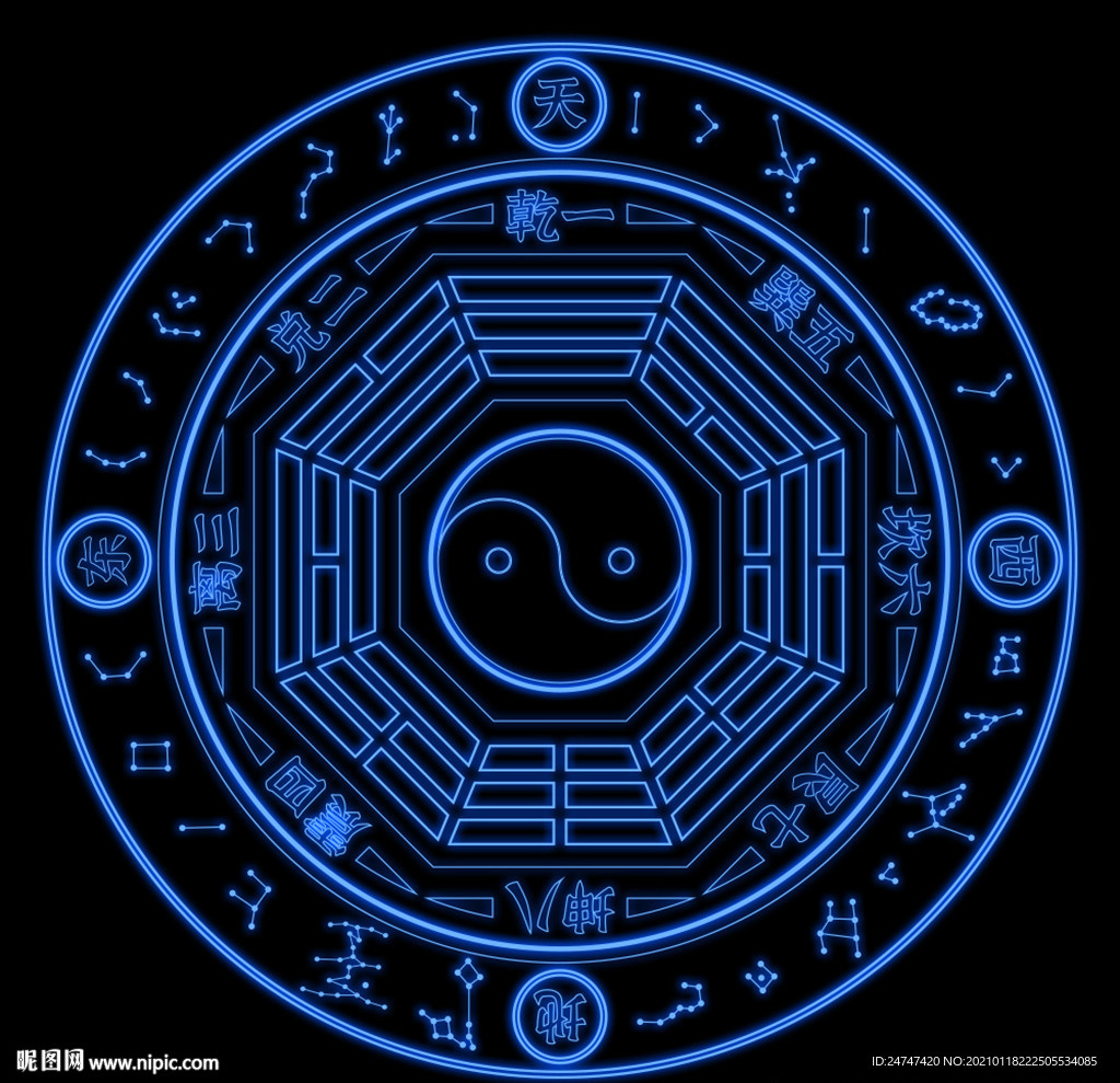 太假八卦阵 矢量