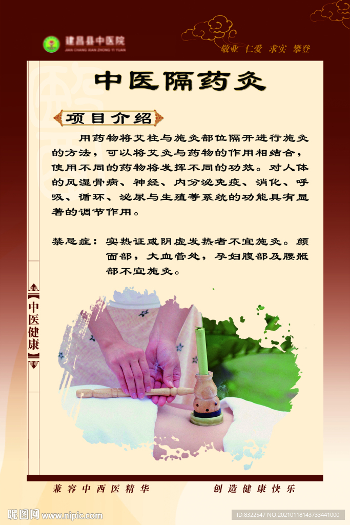 中药隔药灸
