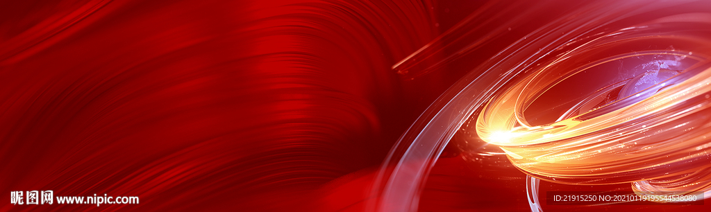 红色主背景