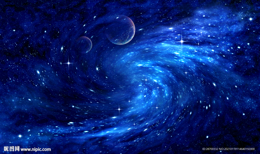 蓝色星空