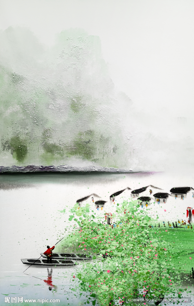手绘油画
