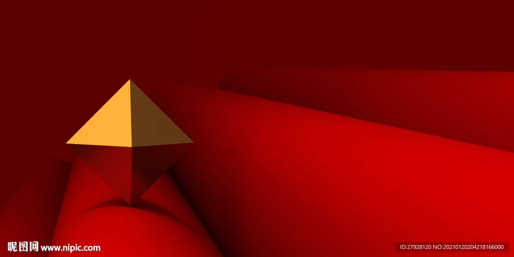 红色背景图