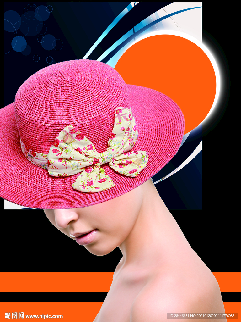 爱马仕美女装饰画